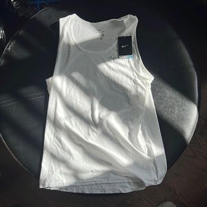 NWT - Nike Mens Small White Tank